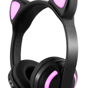 Wireless-Bluetooth-Cat-Ear-Headphone-with-7-Colors-LED-Light-Flashin-purple